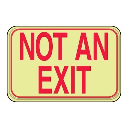 Accuform DECOSHIELD GLOWINTHEDARK SAFETY PAR722 PAR722